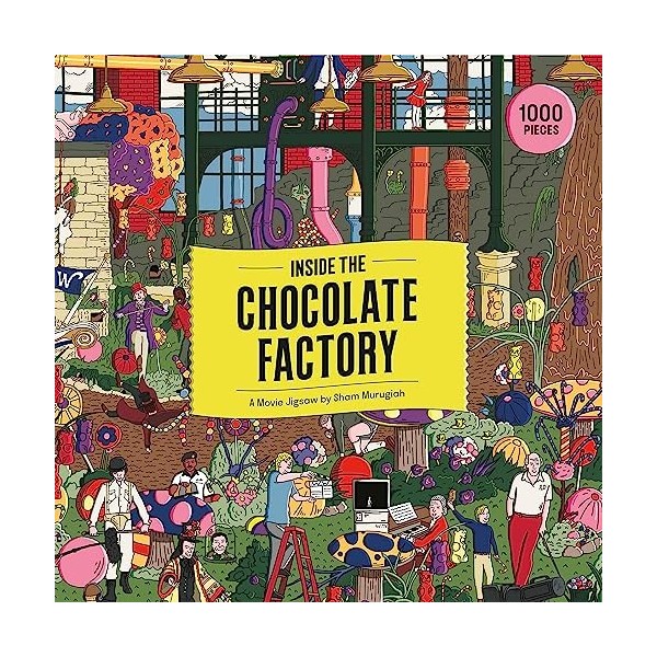 Inside The Chocolate Factory A Movie Jigsaw Puzzle/Anglais