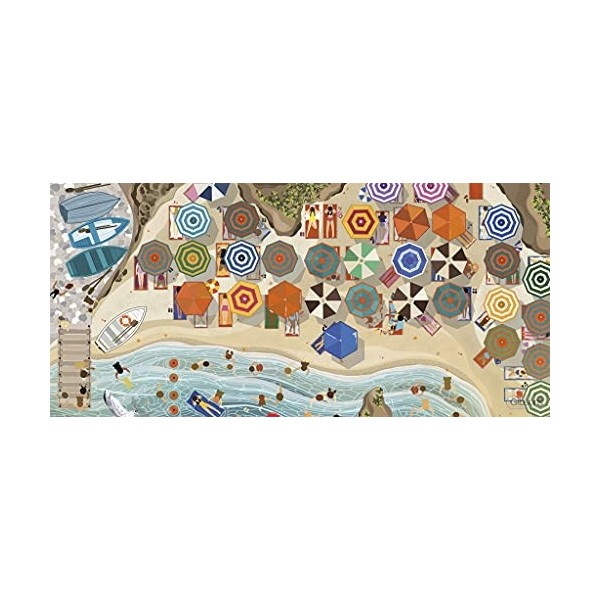 Gibsons White Logo Collection Riviera Italienne Puzzle 636 pièces pour Adultes, GIBG4601