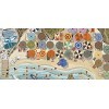 Gibsons White Logo Collection Riviera Italienne Puzzle 636 pièces pour Adultes, GIBG4601