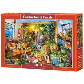 Castorland- Puzzle, CSC104321, Coloris Assortis