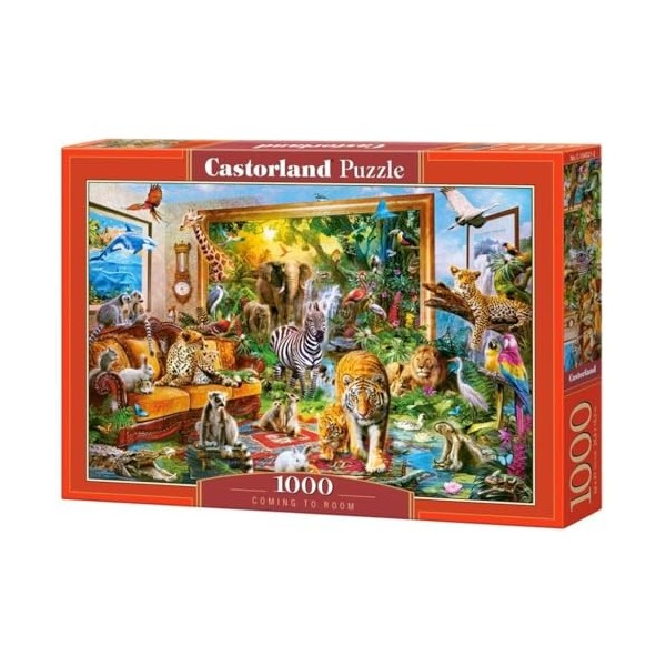 Castorland- Puzzle, CSC104321, Coloris Assortis