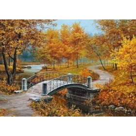 Cherry Pazzi Puzzle 1000 pièces : Automne dans Un Vieux Parc