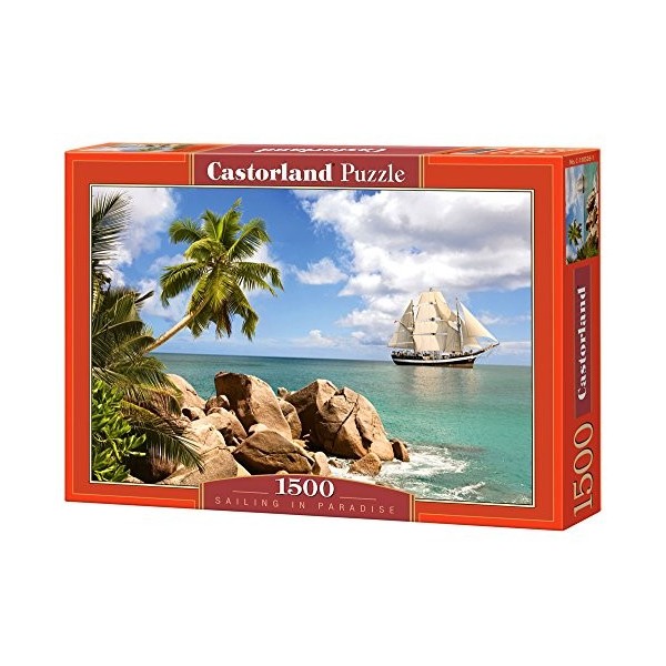 Castorland - C-150526-2 - Puzzle - Naviguer au Paradis - 1500 Pièces