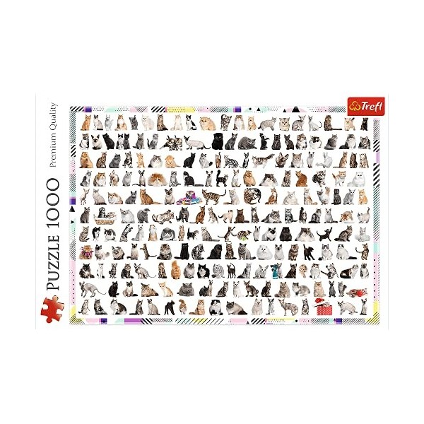 Brandsseller Puzzle chat - 1000 pièces