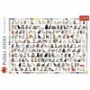 Brandsseller Puzzle chat - 1000 pièces