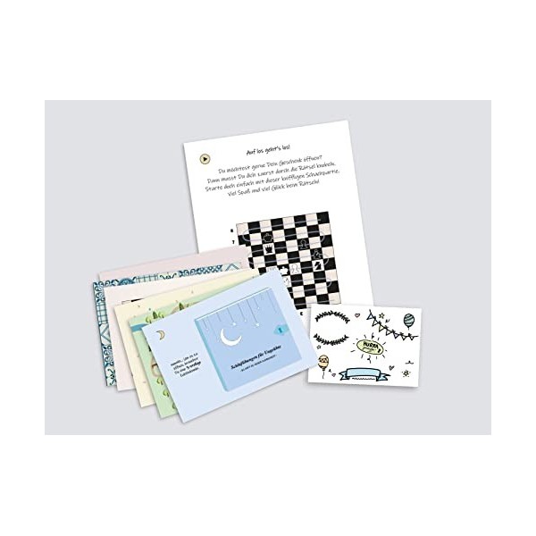 Unlock Your Gift Ensemble dénigmes – Coffret cadeau avancé – Cadeau énigme – Emballage de puzzle DIY