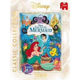 JUMBO- Classic Collection The Little Mermaid 1000 pcs Disney, 18822, Multicolore