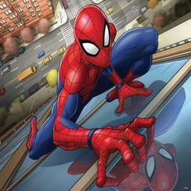 Grandi Giochi Puzzle lenticulaire Horizontal Marvel Spiderman avec 500 pièces incluses et Emballage avec Effet 3D-PUA06000, P