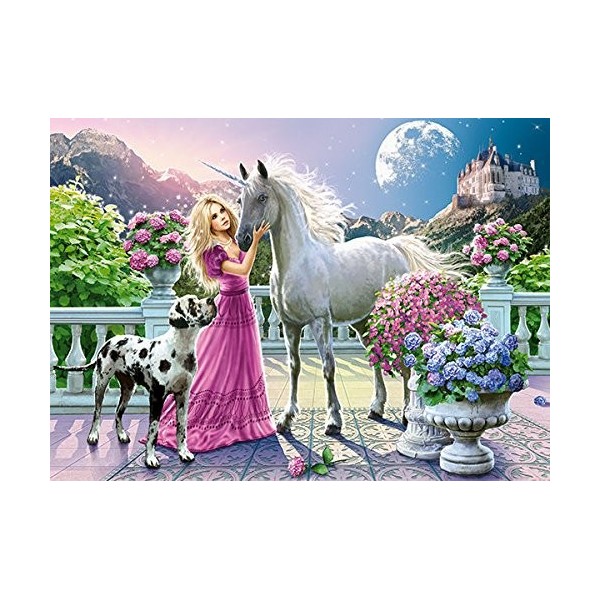 Castorland - B-030088 - Puzzle - Mon ami la Licorne - 300 Pièces