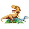 Schmidt Spiele- Unicorn Jixelz Jurassic World 1500 pièces 5 Motifs pour Enfants, 46132, coloré