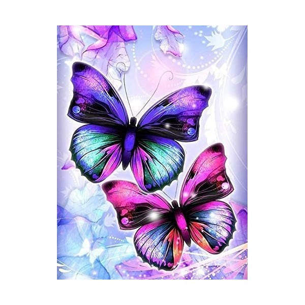 Jigsaw Puzzles 300/500/100 pièces Image brillamment illustrée de papillons Jigsaw for Kids Butterfly Jigsaw Convient pour Adu