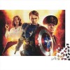 300 Pièces Puzzles Captain America Puzzle pour Adultes Puzzles en Bois Intéressant Réduction du Stress Puzzles pour Famille E