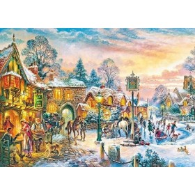 Cherry Pazzi Puzzle 1000 pièces : Crépuscule dhiver