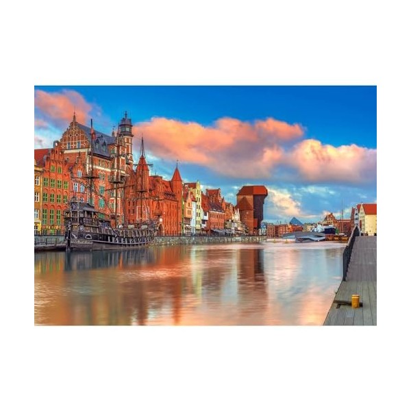 Castorland Puzzle 500 pièces : Couleurs de Gdansk