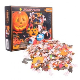 KOMBIUDA 1000 Pièces Puzzle Casse-tête Peinture à lhuile Casse-tête de Jeu de société Jouets énigmes Jouet Adulte Casse-tête