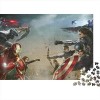 Puzzles pour Adultes 300 Pièces Puzzle Captain America Puzzles Créatifs pour Adultes Puzzles Casse-Tête pour Adultes Et Adole