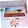 ibasenice 1 Jeu Puzzle 1000 Paysages Jeu De Puzzle Intellectuel Jouet De Motricité Fine DIY Défi De Puzzle Puzzles De Paysage