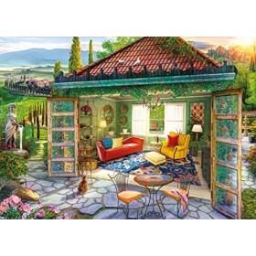 Ravensburger- Italy Puzzle de 1000 pièces Oasis Toscane pour Adultes et Enfants à partir de 12 Ans, 16947, Multicolore