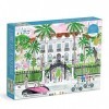 Galison 9780735373952 Michael Storrings A Sunny Day in Palm Beach 1000 Piece Puzzle