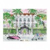 Galison 9780735373952 Michael Storrings A Sunny Day in Palm Beach 1000 Piece Puzzle