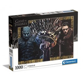 Clementoni Juego de Tronos 1000pzs Does Not Apply Game of Thrones 1000 pièces, Fantaisie, Film, Puzzle Netflix, Divertissemen