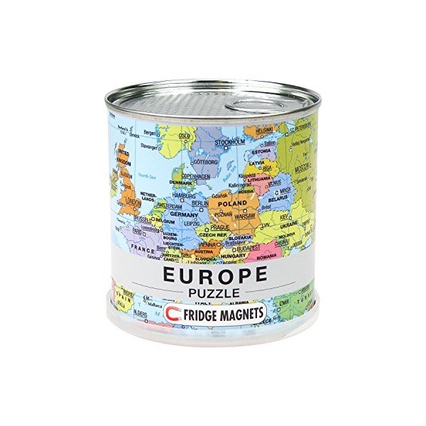 Extragoods City Puzzle Magnets - Europe/Europe