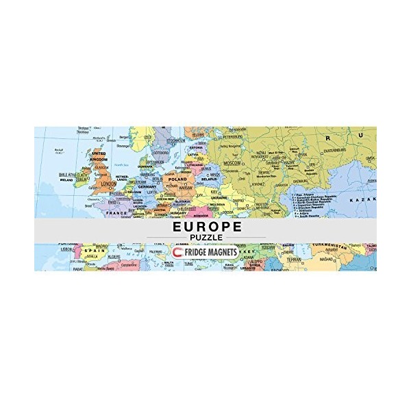 Extragoods City Puzzle Magnets - Europe/Europe