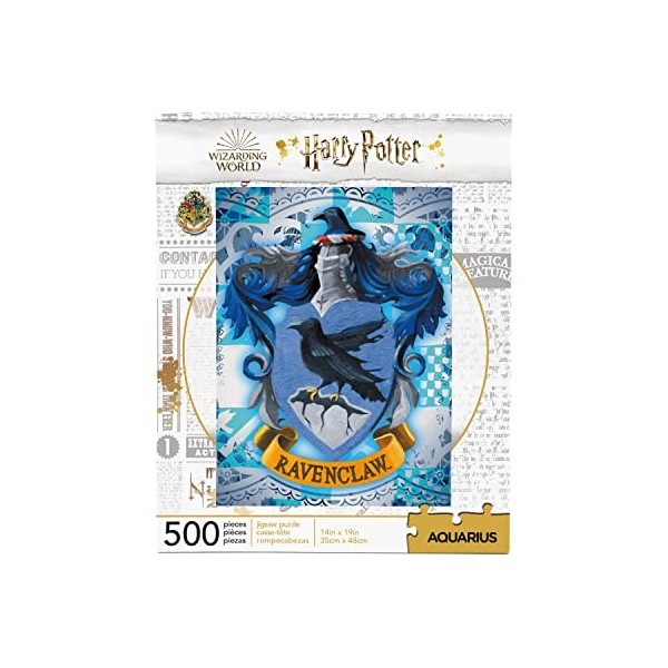 Aquarius Harry Potter Puzzle 500 pièces Maison Serdaigle, 62180, Multicolore, Taille Unique