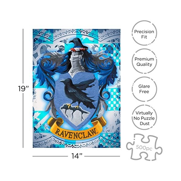 Aquarius Harry Potter Puzzle 500 pièces Maison Serdaigle, 62180, Multicolore, Taille Unique