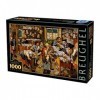 Unbekannt 1617-1622 Puzzle 1000 pièces Brueghel Pieter des Jüngere: Bezahung of Dix