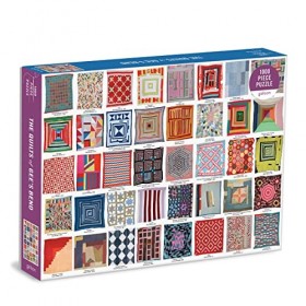 Galison 9780735369665 Quilts of Gees Bend 1000 Piece Puzzle