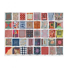 Galison 9780735369665 Quilts of Gees Bend 1000 Piece Puzzle