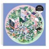 Galison 9780735373266 Green City Round Jigsaw Puzzle, Multicoloured, 1000 Pieces