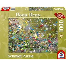 Schmidt Spiele, Ilona Reny: A Parrot Jungle 1000pc , Puzzle, Ages 12+