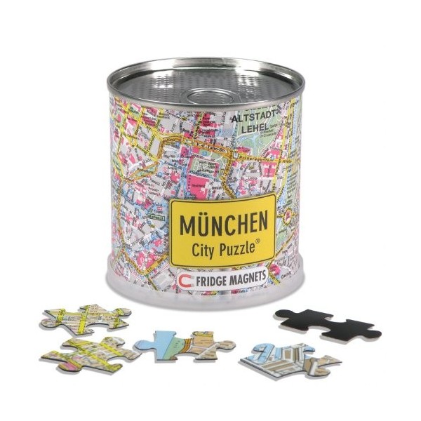Extragifts City Puzzle Magnets - Munich - Muenchen