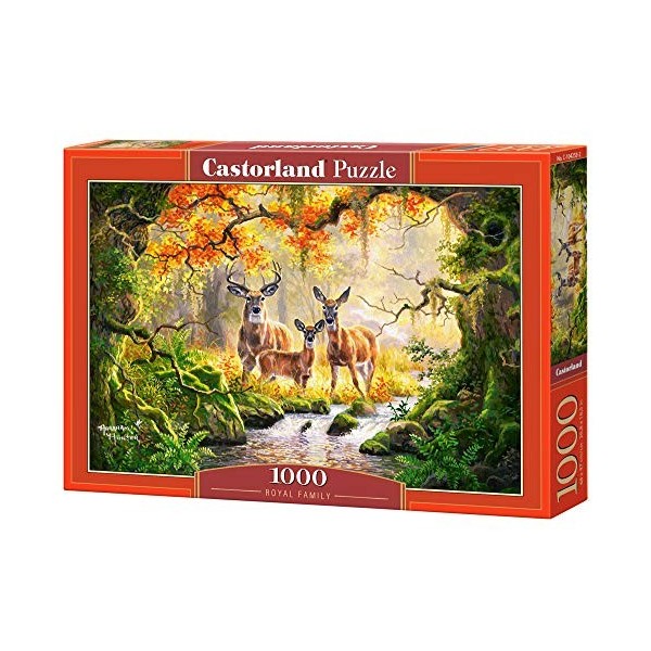 Castorland-1000 pc Royal Family Puzzle, CSC104253, Multicolore