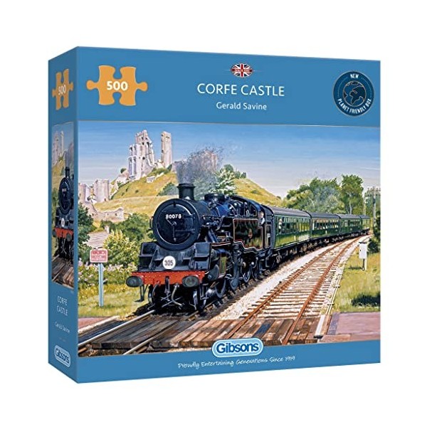 Gibsons Puzzle Corfe Castle Crossing 500 pièces 