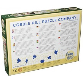 Cobblehill 80084&nbsp;1000&nbsp;PC Plus Tasses à thé Puzzle, différents