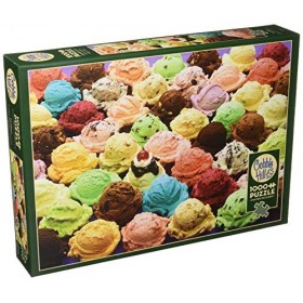 Cobblehill 80061 1000 PC Ice Cream puzzle, différents - version anglaise