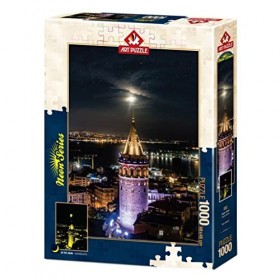 Puzzle 1000 pièces Neon : Tour de Galata