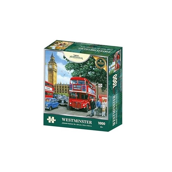 Kevin Walsh Nostalgia K33026 Puzzle Westminster 1000 pièces