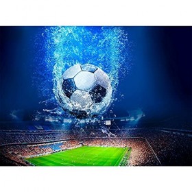 Puzzle Adulte 500 Pièces Stade De Football Fantastique Puzzle Classique 3D Puzzle Kit Bricolage Jouet en Bois Cadeau Unique D