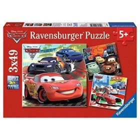 Ravensburger - 09281 - Puzzle Enfant Classique - Cars 2 - 3 x 49 Pièces