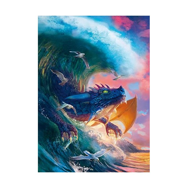 Ravensburger - Puzzle 1000 pièces - La course du dragon - Adultes et enfants dès 14 ans - Puzzle de qualité supérieure - 1739