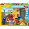 Schmidt Spiele- Schmidt 57574 Sesame Street, Une réunion avec de Bons Vieux Amis, Puzzle de 1000 pièces, Multicolore