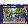 Schmidt Spiele- Amsterdam Puzzle 500 pièces, 58942, coloré