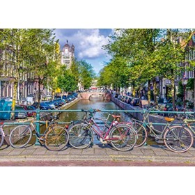 Schmidt Spiele- Amsterdam Puzzle 500 pièces, 58942, coloré