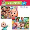 Educa - Puzzle Enfants 2x20 Cocomelon, Puzzle pour Enfants Casse-tête pour Développement, Agilité et Amusement Les garçons e