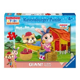Ravensburger, Summer & Todd, 24 pièces Giant Planment, Puzzle pour Enfants, âge recommandé 3+, 03134 4, Multicolore