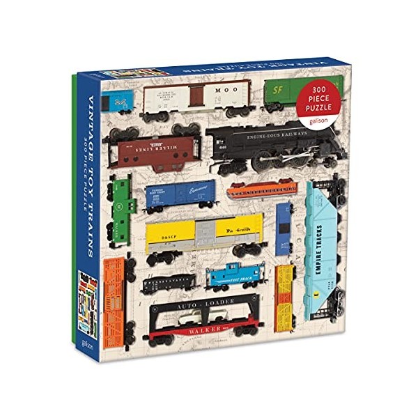 Vintage Toy Trains 300 Piece Puzzle